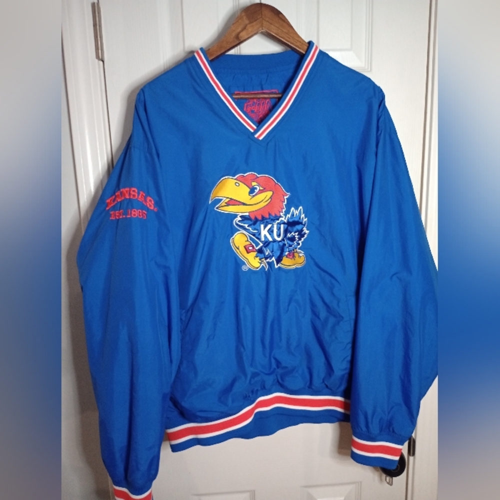 Blue Kansas Jayhawks Jacket